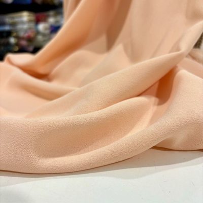 Double İtalyan Krep Kumaş Somon