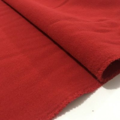 Kırmızı Mantoluk Kaşe Kumaş