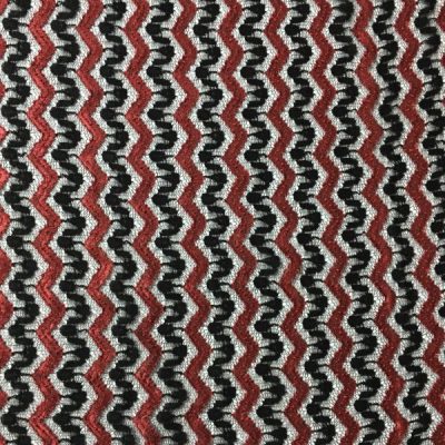Missoni Kumaş Bordo Siyah