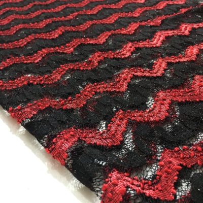 Missoni Kumaş Bordo Siyah