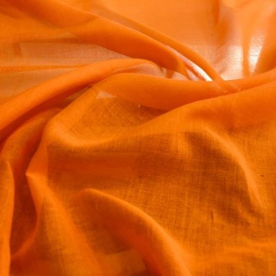 düz pamuklu tülbent orange
