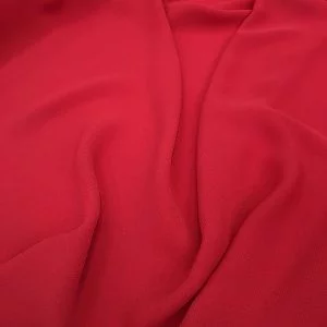 kırmızı Zara krep şifon