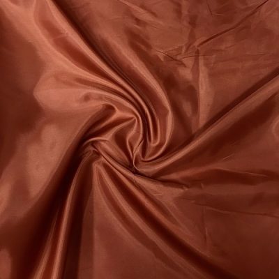 kızıl kahve polyester astar