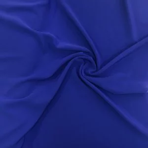 İnce Krep Saks Mavisi