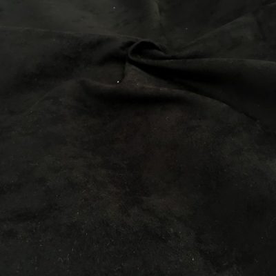 Düz Döşemelik Süet Siyah