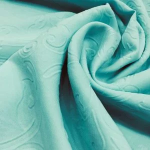 Medine İpeği Desenli Su Yeşili