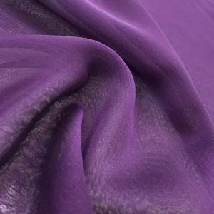 Janjanlı Şifon Mor