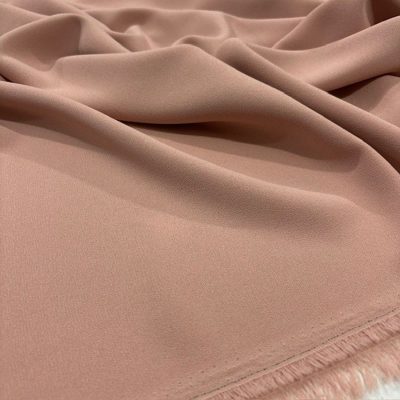 Double İtalyan Krep Kumaş Soft Pudra