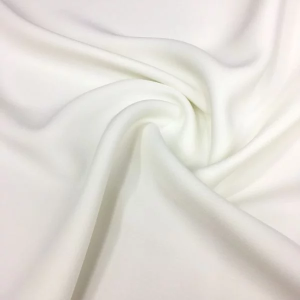 Double Krep Kırık Beyaz