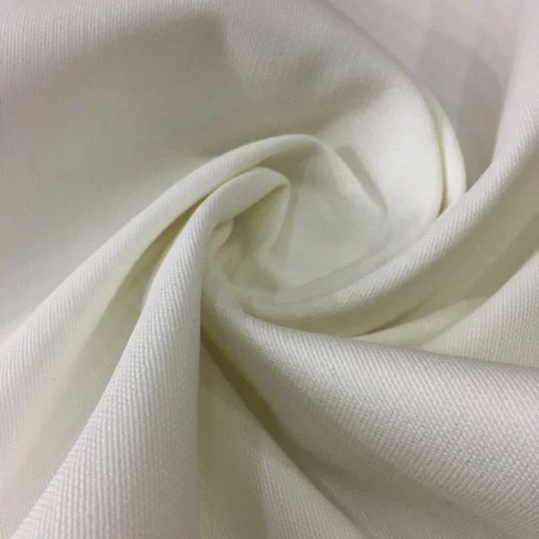 Duck Keten Kumaş Kırık Beyaz