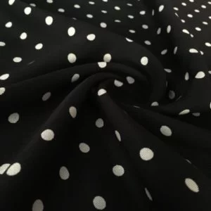 Krem Puantiyeli Viskon