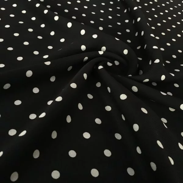 Krem Puantiyeli Viskon