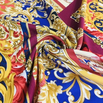 Versace Desen İpek Viskon 1