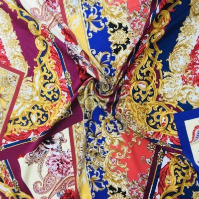Versace Desen İpek Viskon 2