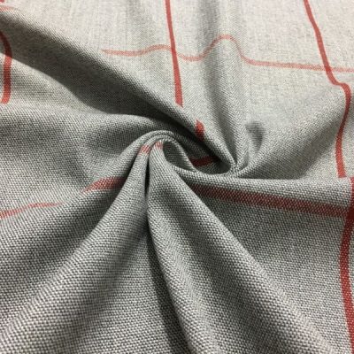 Açık Gri Ekoseli Klasik Flanel Kumaş