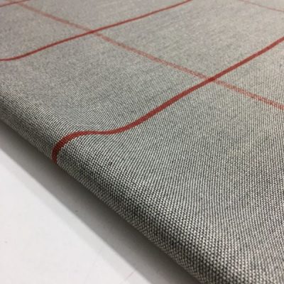 Açık Gri Ekoseli Klasik Flanel Kumaş