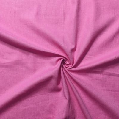 Pembe Pamuk Keten Kumaş