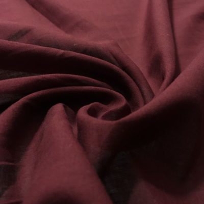 Koyu Bordo Saf Pamuk Vua