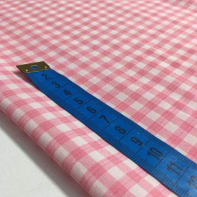 Pembe Pötikare Terikoton Kumaş