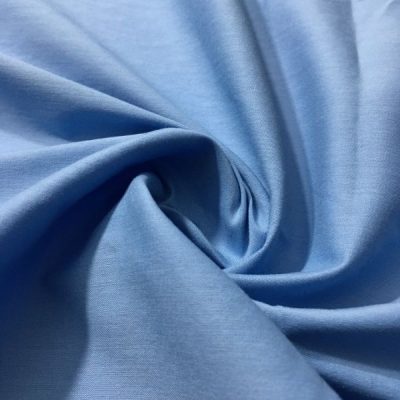 Poplin Kumaş Açık İndigo