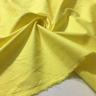 Poplin Kumaş Açık Sarı