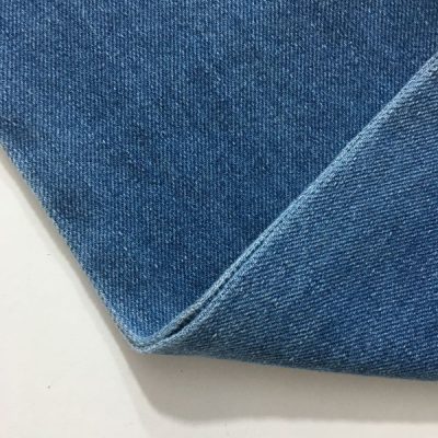 Açık Kot Mavisi Taşlanmış Kot Kumaş