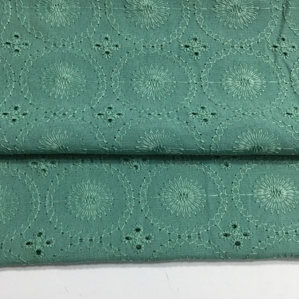 Etnik Desenli Fisto Kumaş Mint