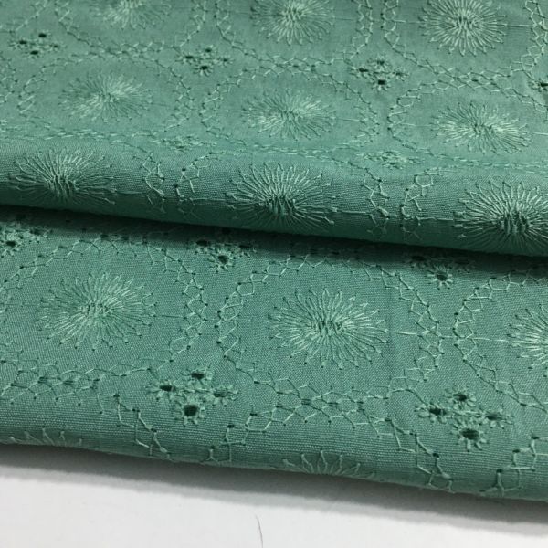 Etnik Desenli Fisto Kumaş Mint