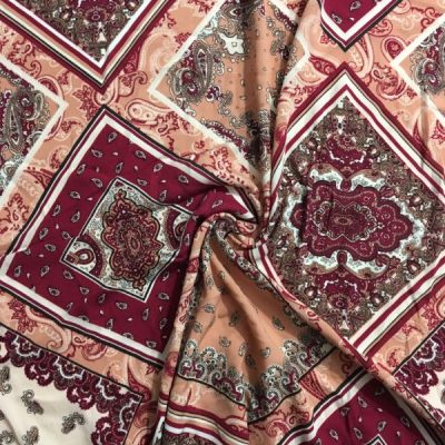 Etnik Desenli Şile Bezi Kumaş.