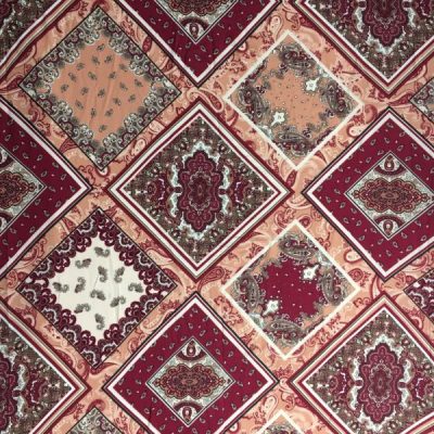 Etnik Desenli Şile Bezi Kumaş.