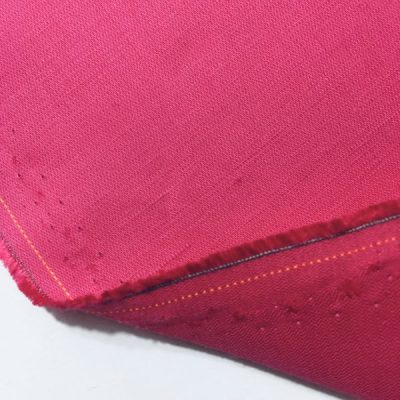 Fuşya Pembe Naturel Keten