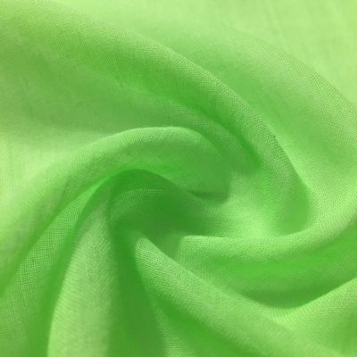 Neon Yeşil Tülbent Kumaş