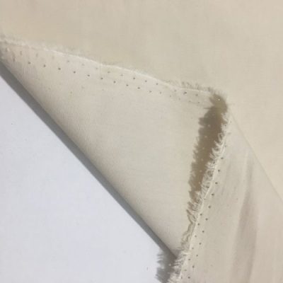 Krem Bej Pamuk Poplin Kumaş
