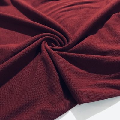 Bordo Lacoste Penye Kumaş