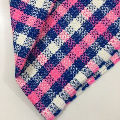 Pembe Ekru Süper Chanel Kumaş ÜK