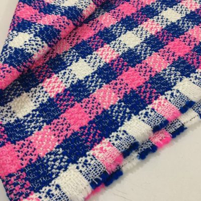 Pembe Ekru Süper Chanel Kumaş ÜK