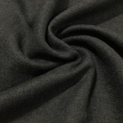 Süper Saf Yün Keçe Kumaş Siyah