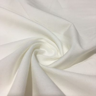 Kırık Beyaz Tok Poplin Kumaş
