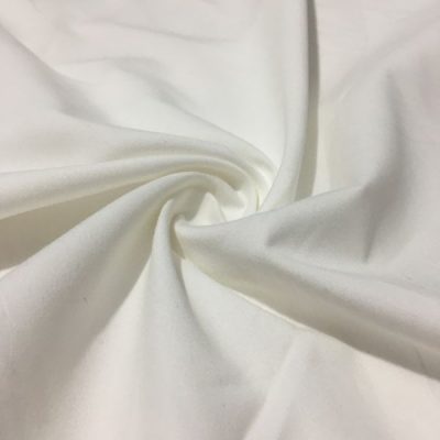 Kırık Beyaz Tok Poplin Kumaş