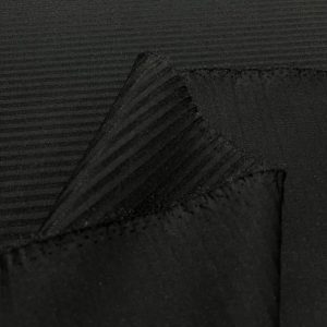 Plise Görünümlü Dalgıç Kumaş Siyah