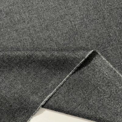 Blazer Yünlü Flanel Kaşmir Kumaş Gri