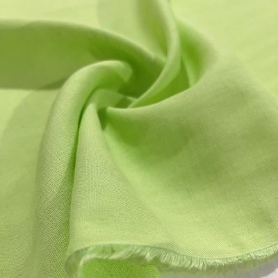 Dökümlü Neon Yeşil Ham Keten Dökümlü Neon Yeşil Ham Keten