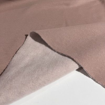 Üç İplik Şardonlu Penye Kumaş Soft Pudra