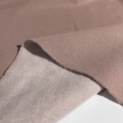 Üç İplik Şardonlu Penye Kumaş Soft Pudra