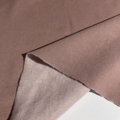 Üç İplik Şardonlu Penye Kumaş Soft Pudra