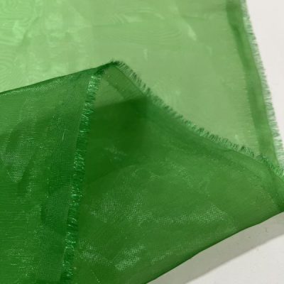 Çimen Yeşili Organze Kumaş