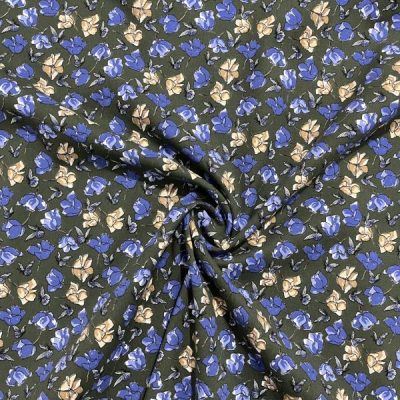 Gül Desenli Poplin Kumaş