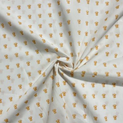 Pooh Ayı Desenli Pamuk Poplin Kumaş