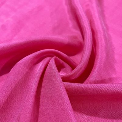 Taşlanmış İpek Cupra Kumaş Pembe