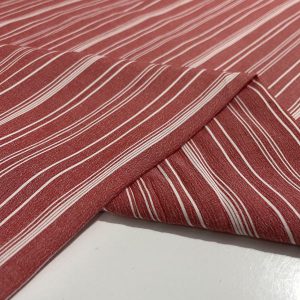 Beyaz Çizgili Şile Bezi Kumaş